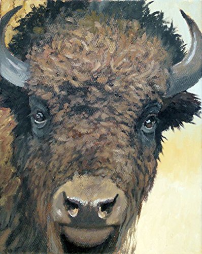 Bison Painting at PaintingValley.com | Explore collection of Bison Painting