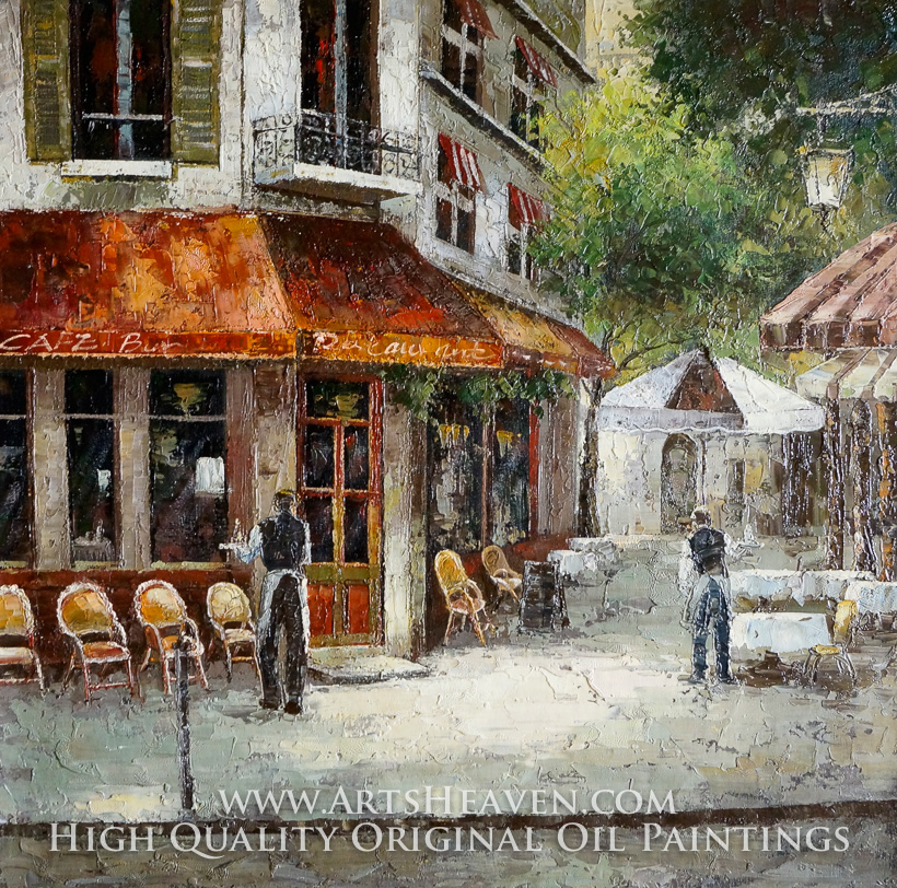 Bistro Painting at PaintingValley.com | Explore collection of Bistro ...