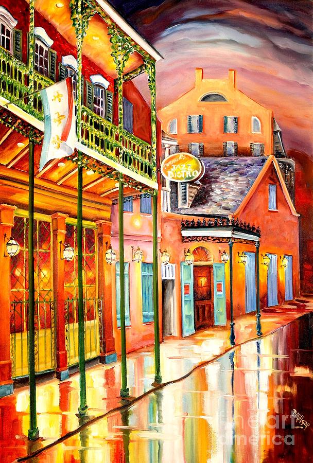 608x900 Arnaud's New Orleans Bistro Painting By Diane Millsap - Bistro Painting