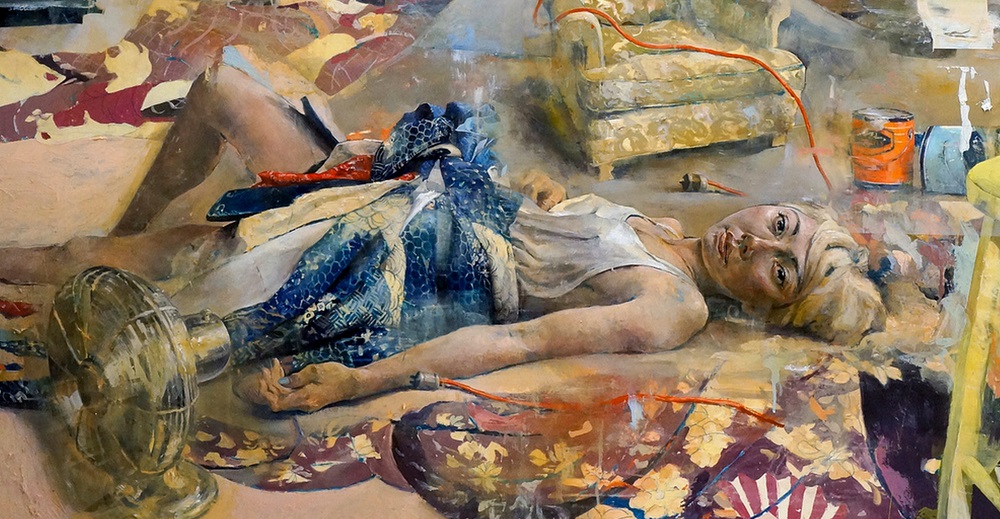 1000x519 Kent Williams' Fantastical Fine Art Beautiful Bizarre Magazine - Bizarre Painting