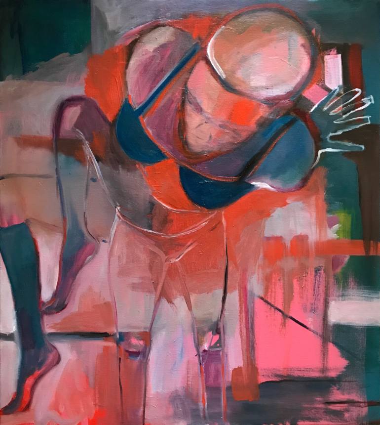 770x860 Saatchi Art How Bizarre Painting By Wangari Mathenge - Bizarre Painting