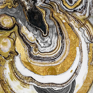 Black And Gold Painting at PaintingValley.com | Explore collection of ...