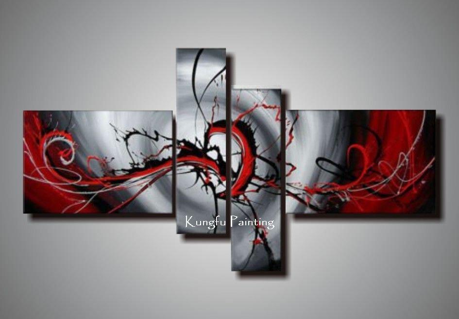 Black And Red Painting