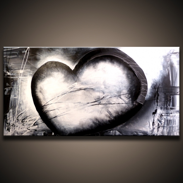 625x625 Black And White Abstract Art For Sale - Black And White Abstract Art Painting