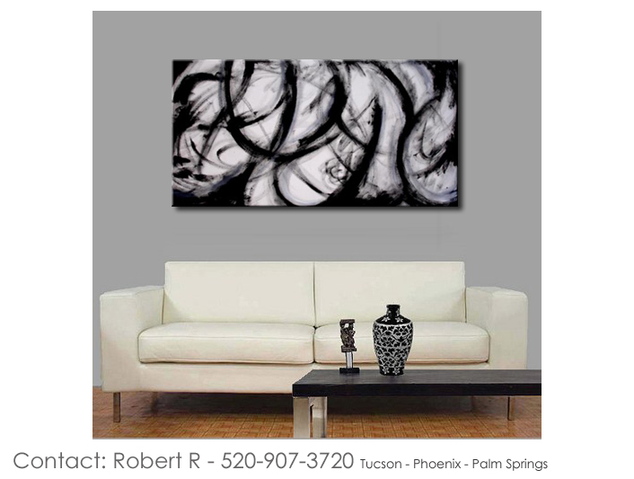 706x533 Modern Abstract Black Amp White Oil Painting. Httpwww.splashyart - Black And White Abstract Oil Painting