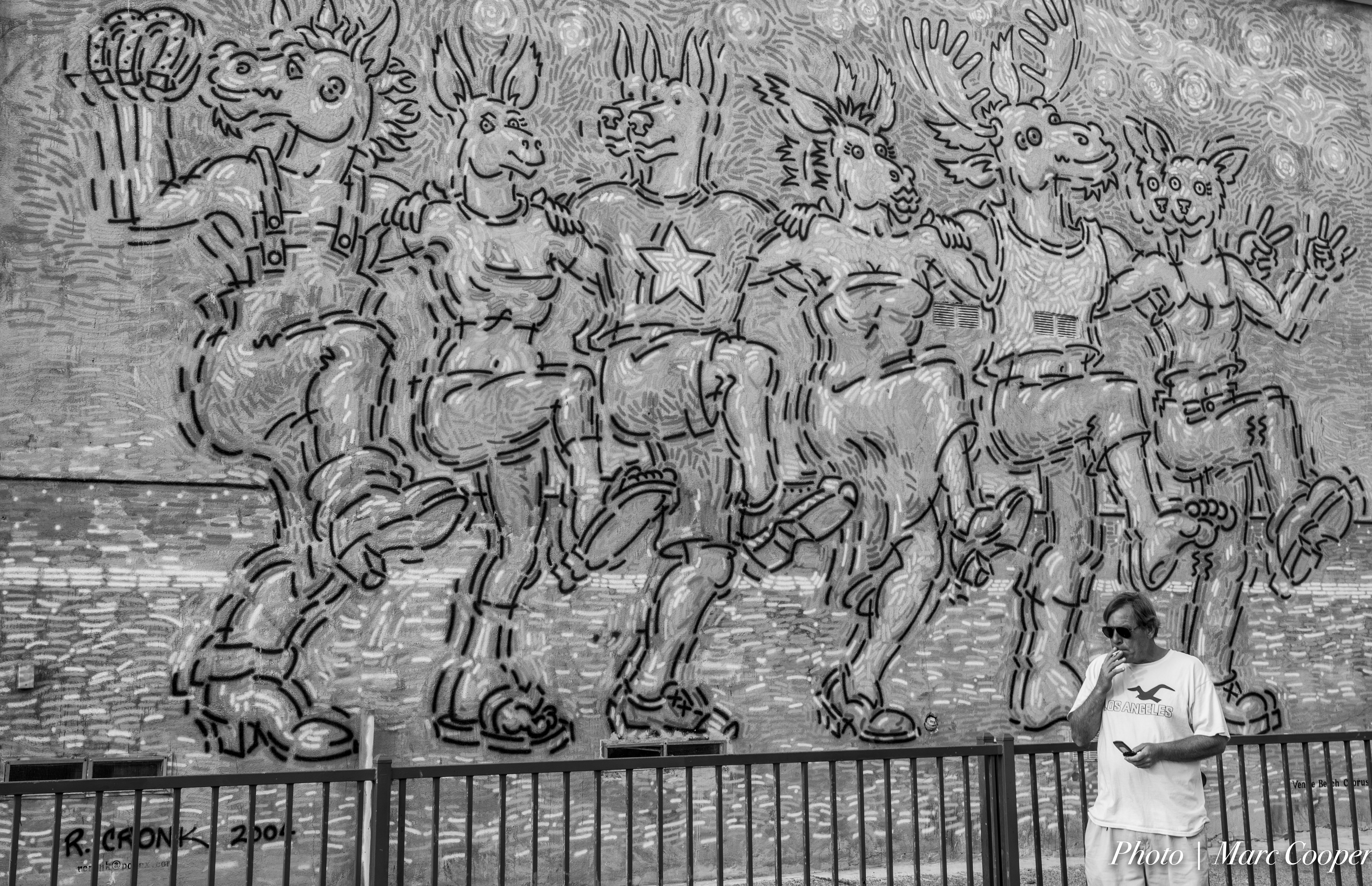 5307x3428 Free Images Man, Beach, Fence, Black And White, Boardwalk - Black And White Beach Painting