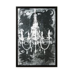 236x236 36 Best Painting Of Chandelier Images On Chandelier - Black And White Chandelier Painting