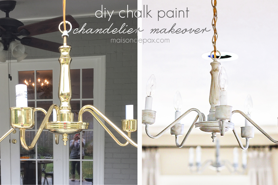900x600 Chalk Paint Chandeliers - Black And White Chandelier Painting