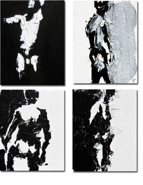 501x648 Bill Shelley Exploring The Figure In Black And White - Black And White Figure Painting