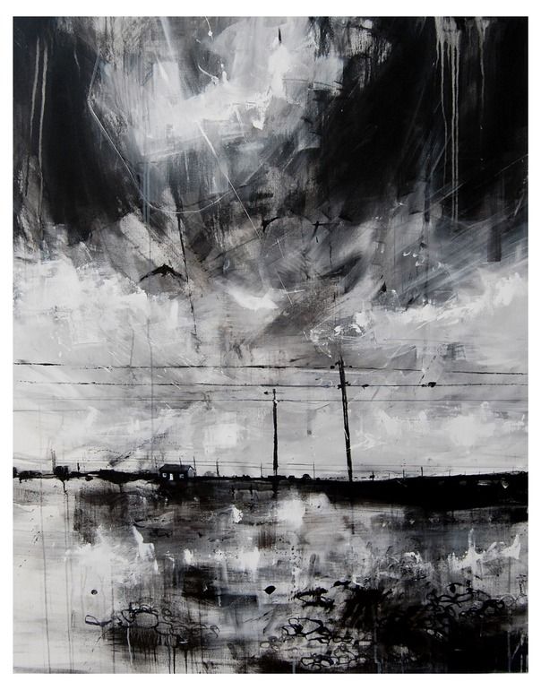 604x770 User No Longer Available Landscaping, Thoughts - Black And White Landscape Painting