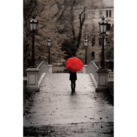 450x450 Cheap Red Umbrella Canvas, Find Red Umbrella Canvas Deals On Line - Black And White Painting With Red Umbrella