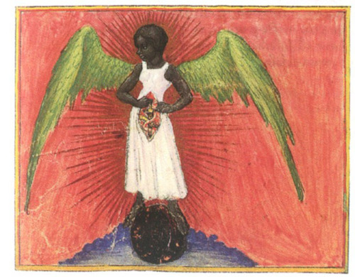 500x390 A Black Angel Esther Schreuder - Black Angel Painting