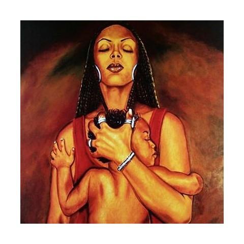 480x480 Motherly Love Art Prints, Gifts And Collectibles The Black Art Depot - Black Art Painting