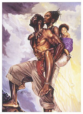 292x400 Black Art - Black Art Painting