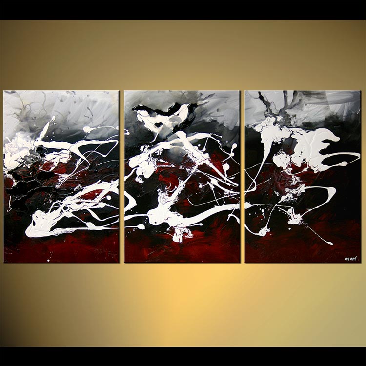 750x750 Painting - Black Background Painting