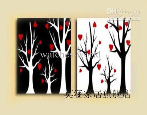 486x382 2018 Huge Canvas Oil Painting Modern Abstract, Black And White - Black Background Painting