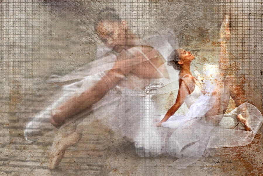 900x601 Black Ballerina Digital Art By Lynda Payton - Black Ballerina Painting