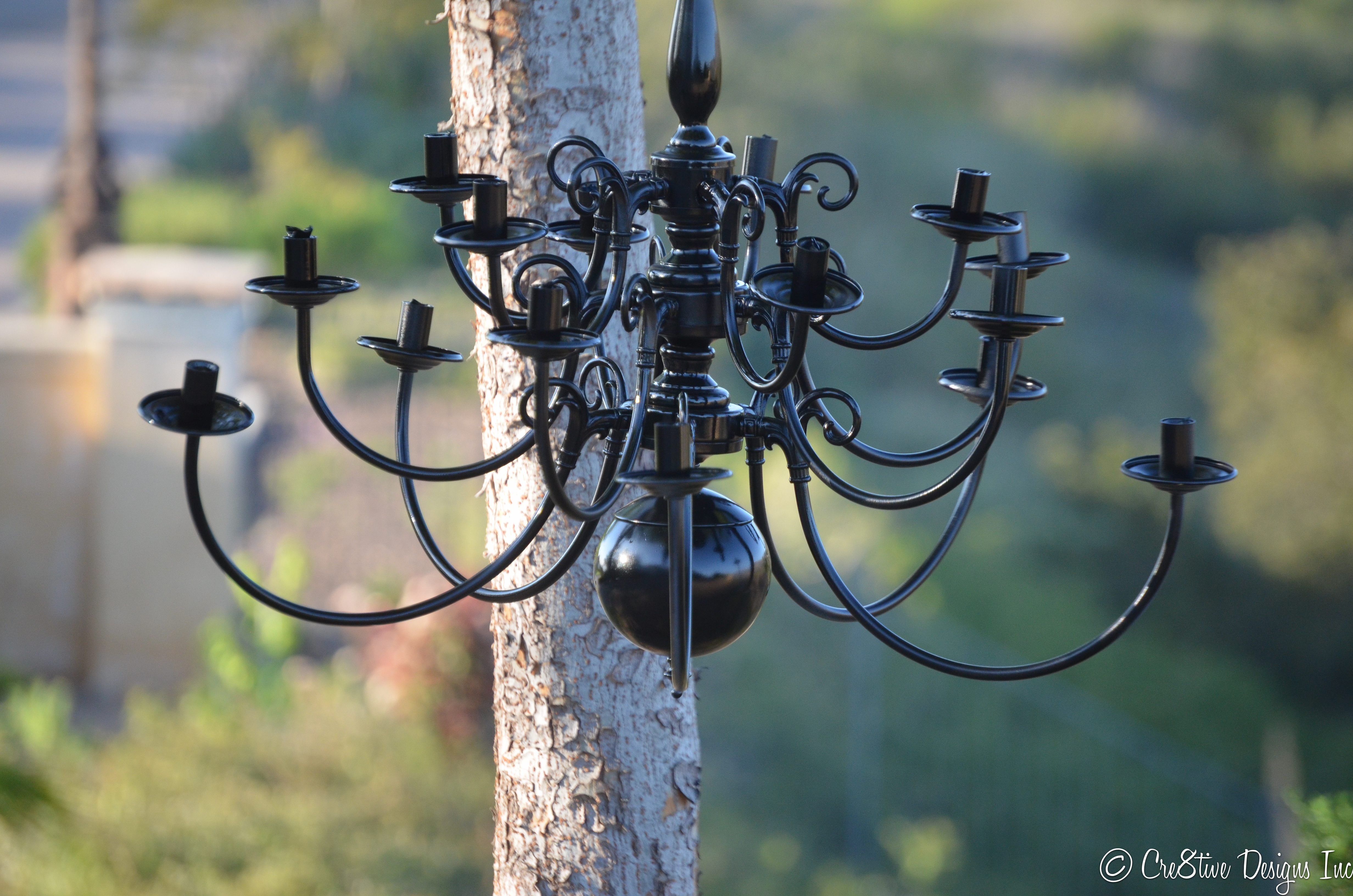 4928x3264 Black Chandelier Flat - Black Chandelier Painting