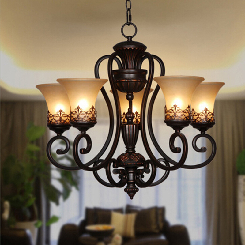 Black Chandelier Painting at PaintingValley.com | Explore collection of ...