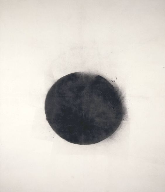 Black Circle Painting at PaintingValley.com | Explore collection of ...