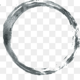 260x260 Free Download Black Circle Brush Watercolor Painting Ink - Black Circle Painting