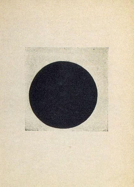 431x600 Kazimir Malevich - Black Circle Painting