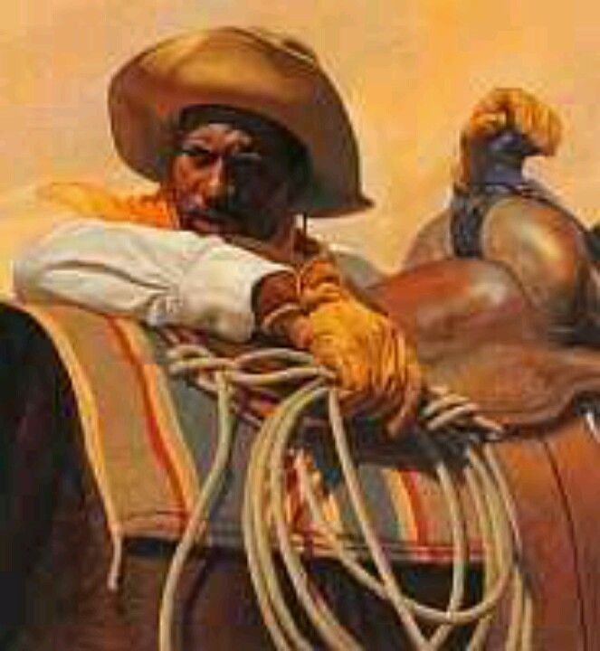 663x720 Black Cowboys Black Cowboys Black Cowboys, Cowboys - Black Cowboy Painting