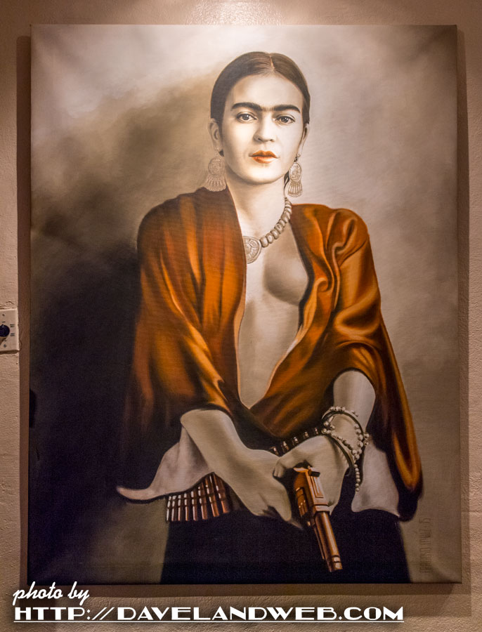 686x900 Davelandblog Santa Fe Eats - Black Cowboy Painting