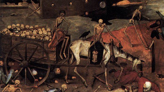 567x319 Gory Stories That Made The Black Death The Most Horrifying Event - Black Death Painting
