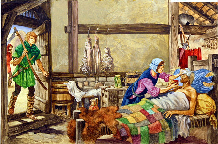 750x498 The Black Death By Peter Jackson - Black Death Painting