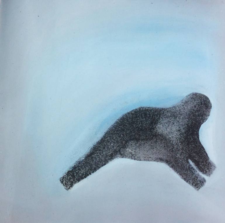 770x762 Saatchi Art Black Dot Beer Painting Painting By Priti Biscuitwala - Black Dot Painting