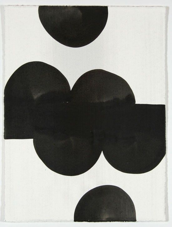 550x725 No. 1458 By Suzanne Ulrich Abstracts Iv - Black Dot Painting