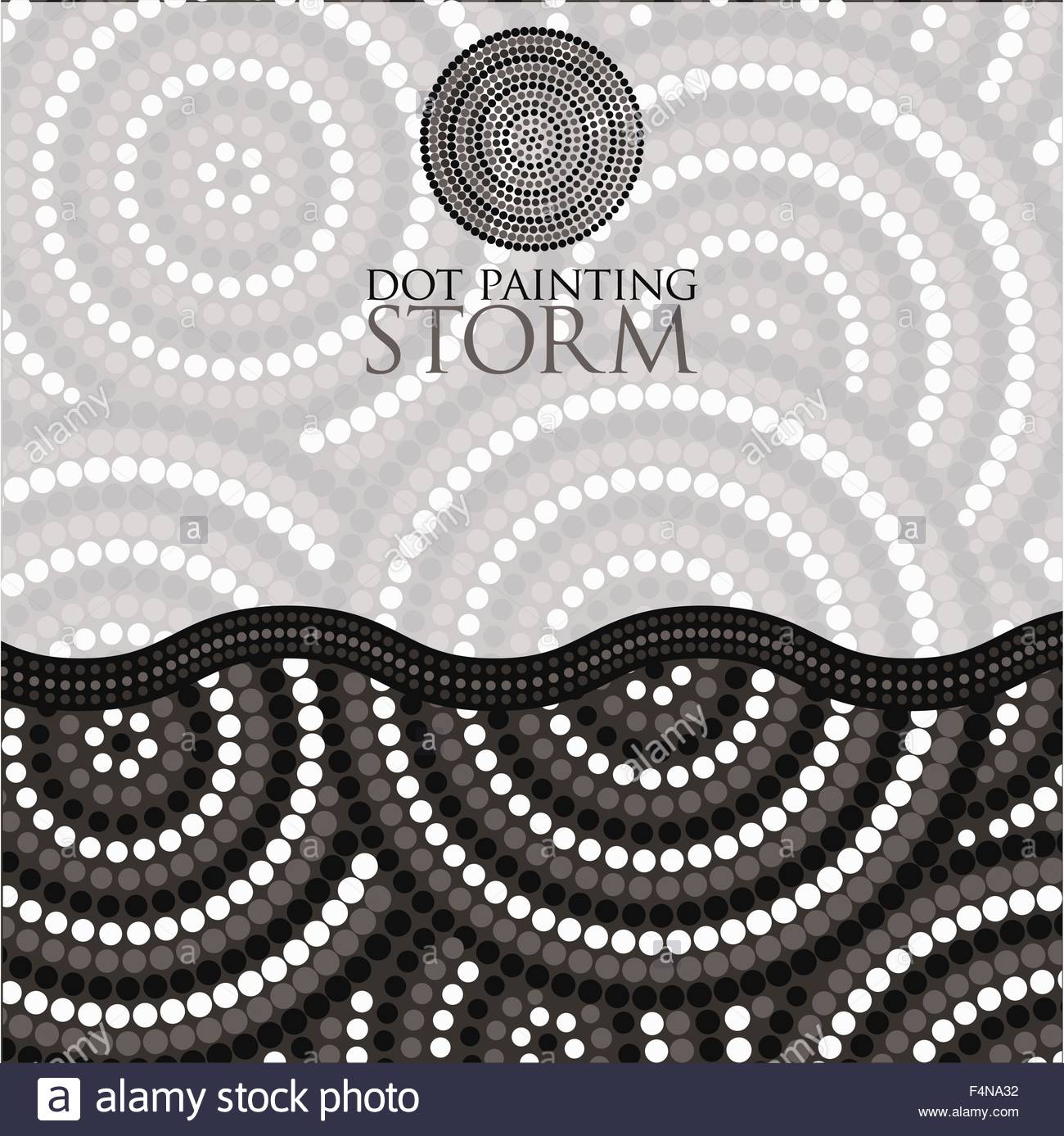 1300x1387 Aboriginal Painting Black Dot Stock Photos Amp Aboriginal Painting - Black Dot Painting
