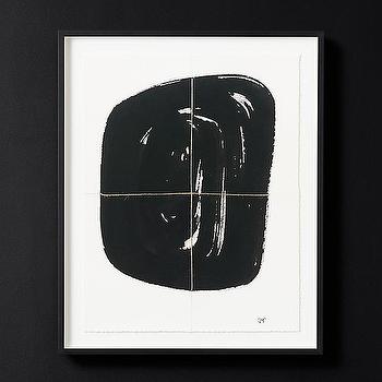 350x350 Artwall Decor - Black Dot Painting