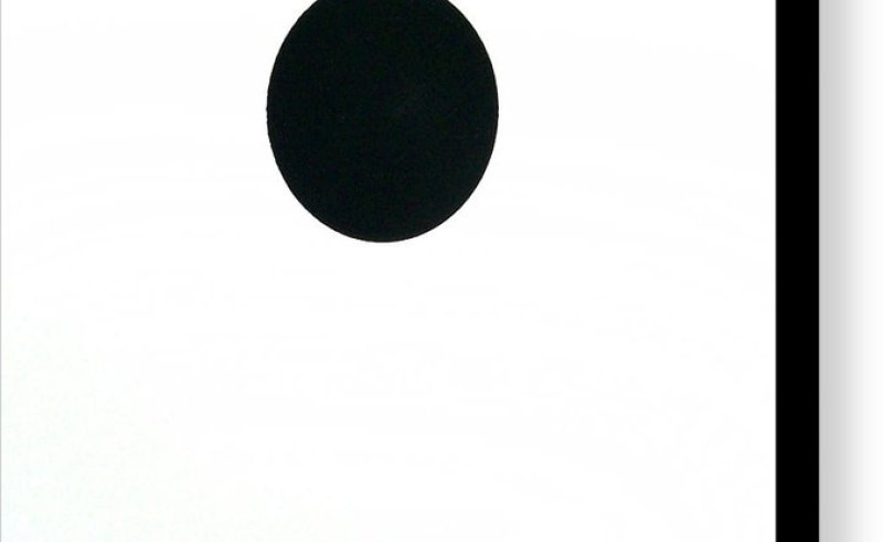 800x491 Black Dot Canvas Print Canvas Art By Scott Shaver Painting - Black Dot Painting