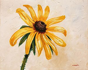 300x238 Black Eyed Susan Paintings - Black Eyed Susan Painting