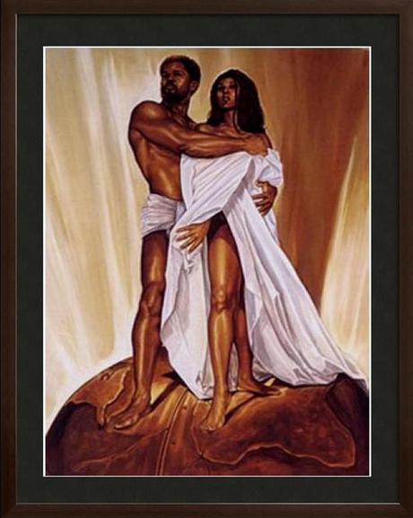 460x577 Black Music Art - Black Family Painting