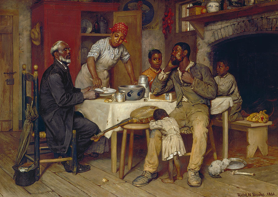 900x639 African American Family Paintings Fine Art America - Black Family Painting