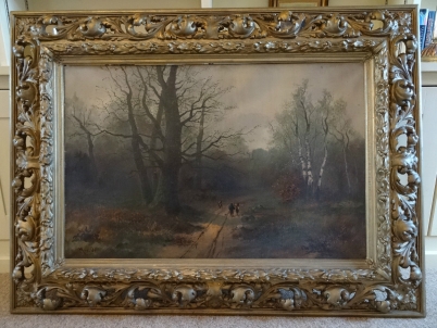 402x302 19th Century Black Forest Germany - Black Forest Painting