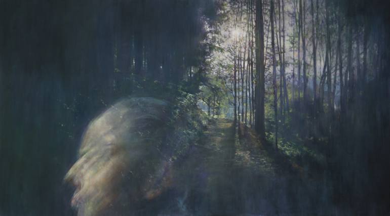 770x427 Saatchi Art Black Forest 32 Painting By Holger Theunert - Black Forest Painting