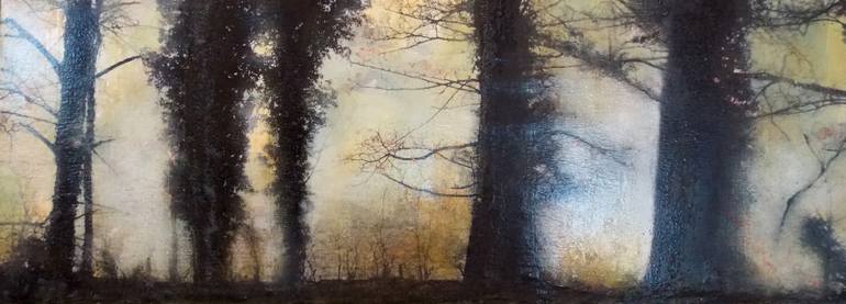 770x277 Saatchi Art Black Forest Painting By Isabelle Amante - Black Forest Painting