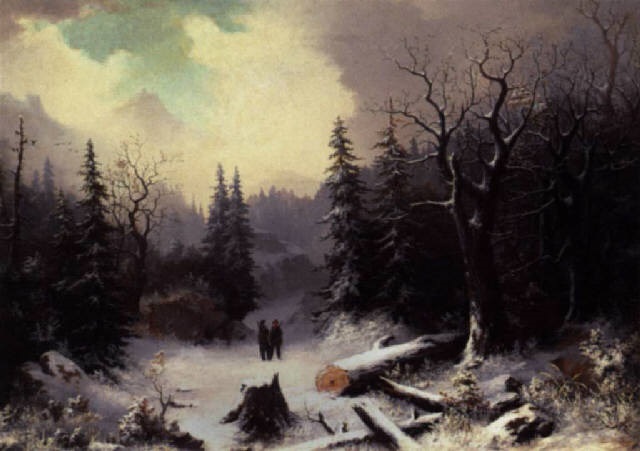 Black Forest Painting at PaintingValley.com | Explore collection of ...