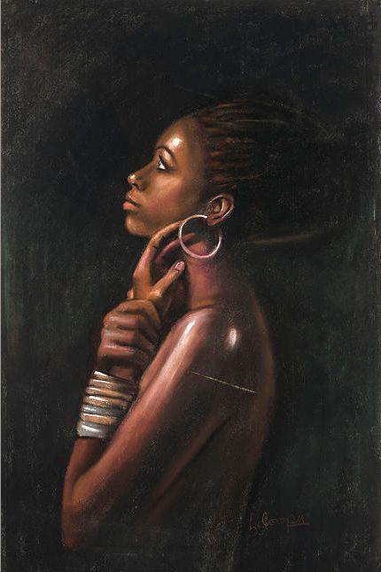 430x646 Black Girl Painting - Black Girl Painting