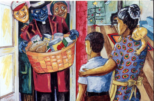 500x327 City Reverses - Black History Painting