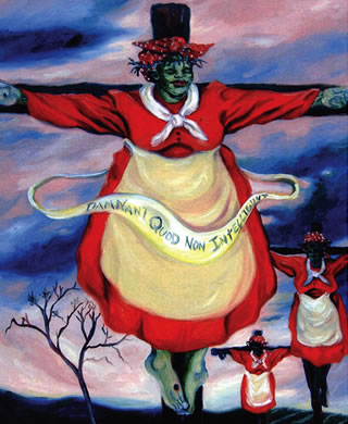 320x390 Utsa Painting Exhibit Highlights Women Artists During Black History - Black History Painting