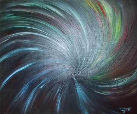 450x375 Black Hole (Kenneth Gustafsson) - Black Hole Painting