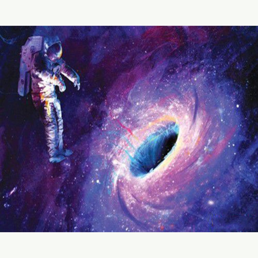 868x868 Black Hole Diy 5d Diamond Mosaic Diamond Painting Cross Stitch Kit - Black Hole Painting