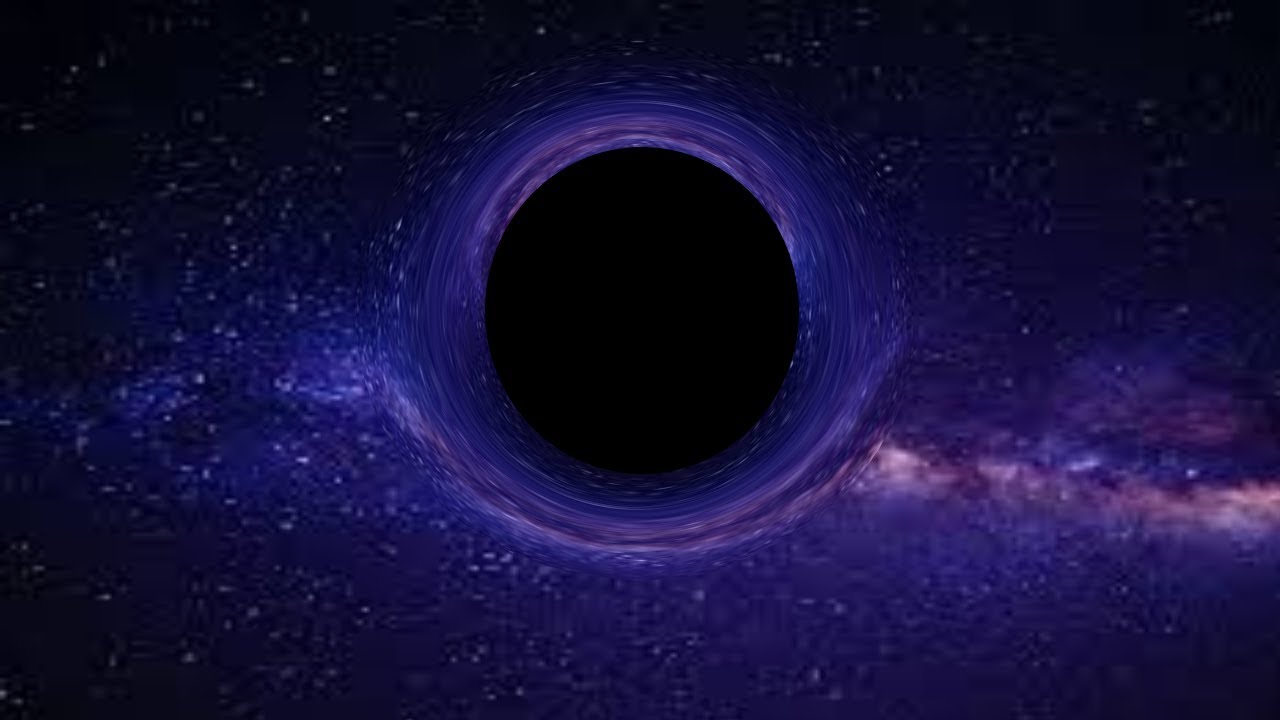 1280x720 How To Make A Black Hole - Black Hole Painting