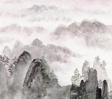 361x321 Japanese Black Ink Painting Workshops - Black Ink Painting