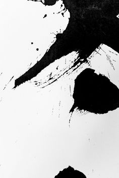 236x354 Abstract Black Ink Art Abstract Art Abstract Objects - Black Ink Painting